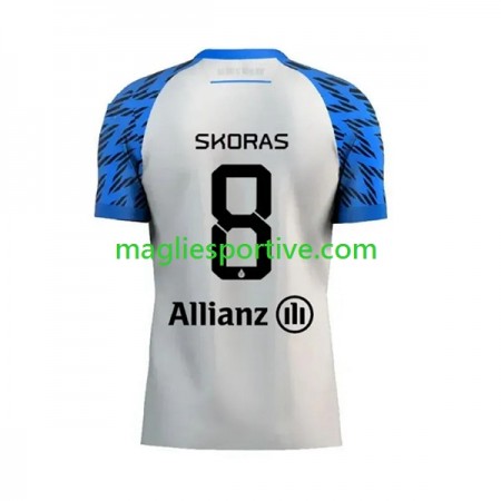 Completo Calcio Club Brugge Michal Skoras 8 Divisa Trasferta 2023-2024